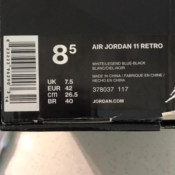 Air Jordan 11 retro (men’s 8.5) - Picture 3 of 7